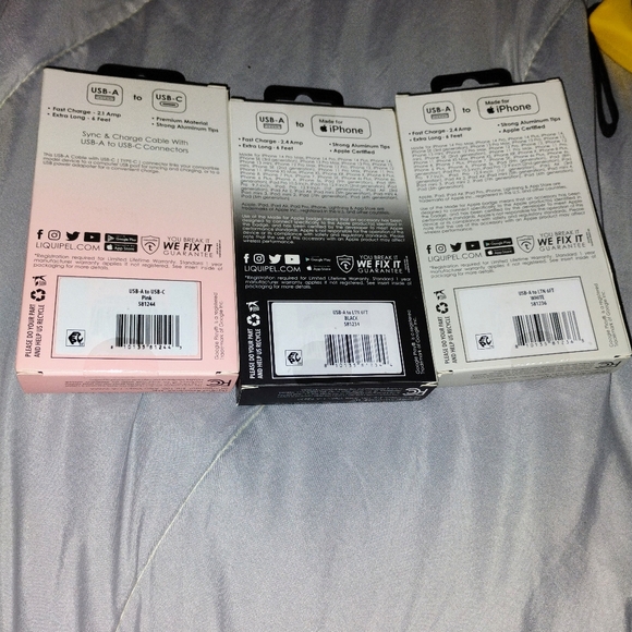 ****Price is for ALL chargers**** Powertek Premium USB to Lightning TRAVEL - Picture 6 of 8